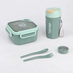 Lunch Box and Water Bottle Set
