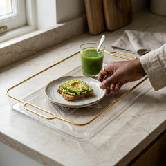 Transparent Plastic Fruit Tray