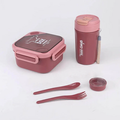 Lunch Box and Water Bottle Set