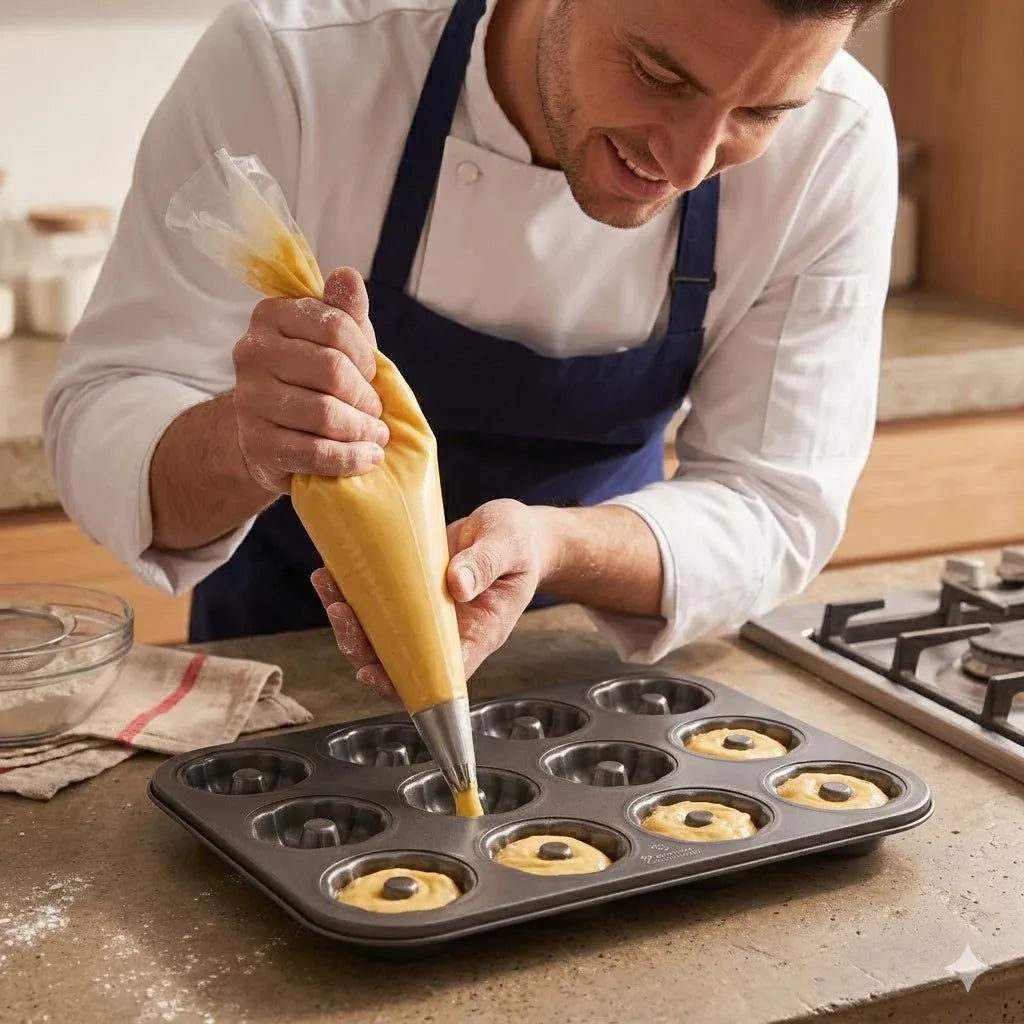 12-Hole Silicone Blossom Cake Mould